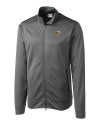 View image 8: Akron RubberDucks Clique Helsa Performance Knit Mens Full Zip Titan Mannequin