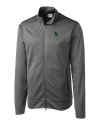 Hillsboro Hops Clique Helsa Performance Mens Full Zip Knit Jacket Titan Mannequin Thumbnail Image