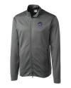 Binghamton Rumble Ponies Clique Helsa Performance Mens Full Zip Knit Jacket Titan Mannequin Thumbnail Image