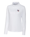 Iowa Cubs Clique Spin Eco Performance Half Zip Womens Pullover White Mannequin Thumbnail Image