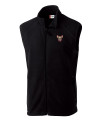 El Paso Chihuahuas Clique Summit Performance Fleece Full Zip Mens Vest Black Mannequin Thumbnail Image