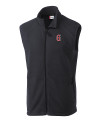 Greenville Drive Clique Summit Performance Fleece Full Zip Mens Vest Charcoal Mannequin Thumbnail Image
