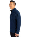 Hillsboro Hops Clique Summit Performance Fleece Half Zip Mens Pullover Jacket Navy Side Thumbnail Image