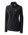 Albuquerque Isotopes Clique Summit Performance Fleece Full Zip Womens Jacket Charcoal Mannequin Thumbnail Image