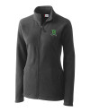 Dayton Dragons Clique Summit Performance Fleece Full Zip Womens Jacket Grey Mannequin Thumbnail Image