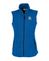 Frisco RoughRiders Clique Summit Performance Fleece Full Zip Womens Vest Royal Blue Mannequin Thumbnail Image