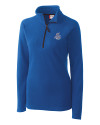 Hartford Yard Goats Clique Summit Performance Fleece Half Zip Womens Pullover Jacket Royal Blue Mannequin Thumbnail Image