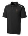 Arizona Cardinals Cutter & Buck Mens Big & Tall Fusion Polo Black Mannequin Thumbnail Image