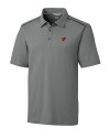 Arizona Cardinals Cutter & Buck Mens Big & Tall Fusion Polo Elemental Grey Mannequin Thumbnail Image