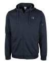 Gwinnett Stripers Clique Lift Eco Performance Full Zip Unisex Hoodie Sweatshirt Navy Mannequin Thumbnail Image