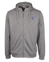 Hartford Yard Goats Clique Lift Eco Performance Full Zip Unisex Hoodie Sweatshirt Grey Melange Mannequin Thumbnail Image
