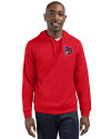 Buffalo Bisons Clique Lift Eco Performance Unisex Pullover Hoodie Sweatshirt Red Front Thumbnail Image