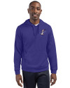 Albuquerque Isotopes Clique Lift Eco Performance Unisex Pullover Hoodie Sweatshirt Royal Purple Front Thumbnail Image