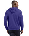 Albuquerque Isotopes Clique Lift Eco Performance Unisex Pullover Hoodie Sweatshirt Royal Purple Back Thumbnail Image