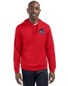 Binghamton Rumble Ponies Clique Lift Eco Performance Unisex Pullover Hoodie Sweatshirt Red Front Thumbnail Image