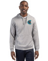 Charlotte Knights Clique Lift Eco Performance Unisex Pullover Hoodie Sweatshirt Grey Melange Front Thumbnail Image