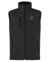 View image 1: Buffalo Bisons Clique Equinox Insulated Softshell Mens Full Zip Vest Black Mannequin