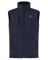 Gwinnett Stripers Clique Equinox Insulated Mens Softshell Vest Dark Navy Mannequin Thumbnail Image