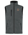 Durham Bulls Clique Equinox Insulated Mens Softshell Vest Pistol Mannequin Thumbnail Image