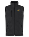Akron RubberDucks Clique Equinox Insulated Mens Softshell Vest Black Mannequin Thumbnail Image