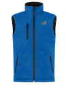Akron RubberDucks Clique Equinox Insulated Mens Softshell Vest Royal Blue Mannequin Thumbnail Image