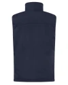 View image 2: Hillsboro Hops Clique Equinox Insulated Softshell Mens Full Zip Vest Dark Navy Mannequin Back