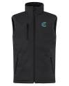 Charlotte Knights Clique Equinox Insulated Mens Softshell Vest Black Mannequin Thumbnail Image