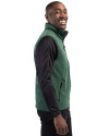 Dayton Dragons Clique Equinox Insulated Mens Softshell Vest Bottle Green Side Thumbnail Image