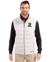 Dayton Dragons Cutter & Buck Evoke Hybrid Softshell Recycled Mens Full Zip Vest CONCRETE Front Thumbnail Image