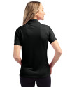 Greenville Drive Clique Ice Pique Womens Tech Polo Black Back Thumbnail Image