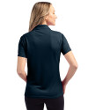 Greenville Drive Clique Ice Pique Womens Tech Polo Dark Navy Back Thumbnail Image