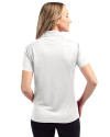 Hartford Yard Goats Clique Ice Pique Womens Tech Polo White Back Thumbnail Image