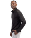 Birmingham Barons Clique Spin Eco Performance Half Zip Mens Pullover Black Side Thumbnail Image