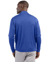 Frisco RoughRiders Clique Spin Eco Performance Half Zip Mens Pullover Tour Blue Back Thumbnail Image