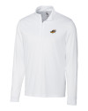 Akron RubberDucks Clique Spin Eco Performance Half Zip Mens Pullover White Mannequin Thumbnail Image