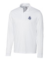 Hartford Yard Goats Clique Spin Eco Performance Half Zip Mens Pullover White Mannequin Thumbnail Image