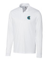 Charlotte Knights Clique Spin Eco Performance Half Zip Mens Pullover White Mannequin Thumbnail Image