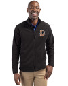 Durham Bulls Clique Summit Performance Fleece Full Zip Mens Jacket Black Front Thumbnail Image