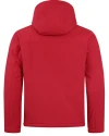 Birmingham Barons Clique Equinox Insulated Mens Softshell Jacket Red Mannequin Back Thumbnail Image
