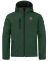 Fort Wayne TinCaps Clique Equinox Insulated Mens Softshell Jacket Bottle Green Mannequin Thumbnail Image