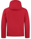 Fort Wayne TinCaps Clique Equinox Insulated Mens Softshell Jacket Red Mannequin Back Thumbnail Image