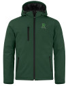 Dayton Dragons Clique Equinox Insulated Mens Softshell Jacket Bottle Green Mannequin Thumbnail Image