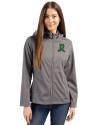 Dayton Dragons Cutter & Buck Evoke Softshell Recycled Full Zip Womens Jacket Elemental Grey Front Thumbnail Image