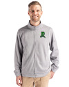 Dayton Dragons Clique Lift Eco Performance Full Zip Unisex Jacket Grey Melange Front Thumbnail Image
