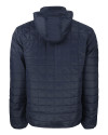 Texas Longhorns Alumni Cutter & Buck Rainier PrimaLoft®  Mens Big and Tall Eco Insulated Puffer Jacket Dark Navy/Silver Mannequin Back 4 Thumbnail Image