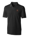 Texas Longhorns Alumni Cutter & Buck Forge Stretch Mens Big and Tall Polo Black Mannequin Thumbnail Image