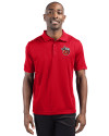 Fort Wayne TinCaps Clique Ice Pique Mens Short Sleeve Tech Polo Red Front Thumbnail Image