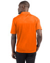 Las Vegas Aviators Clique Ice Pique Mens Short Sleeve Tech Polo Orange Back Thumbnail Image
