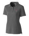 Texas Tech Red Raiders Alumni Cutter & Buck Advantage Eco Tri-Blend Pique Womens Polo Elemental Grey Mannequin Thumbnail Image