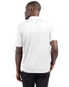 Omaha Storm Chasers Clique Ice Pique Mens Short Sleeve Tech Polo White Back Thumbnail Image